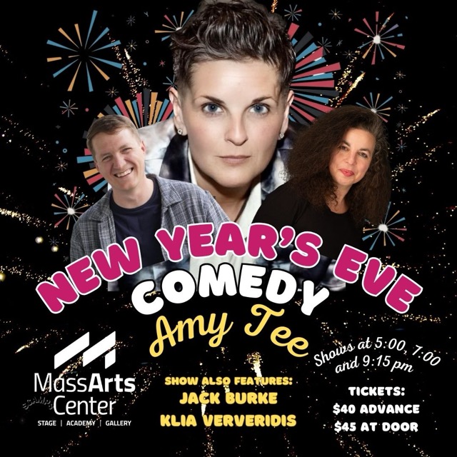 New Year's Eve Comedy featuring Amy Tee, Jack Burke and Klia Ververidis