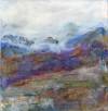 Planet Claire, Karen Vradenburg, 10×10, encaustic, shellac, $175