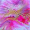 Magenta Hills, Rosemary Mamakos, 5 x 5, Acrylic, $50.00