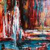 Autumn Embers, Danene Grillo, 20 x 20 , Mixed Media, $260.00