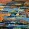 When We Went West, Heidi Cerullo, 12×12, cold wax on birch panel, $295