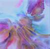 Psychedelic Dawn, Rosemary Mamakos, 5 x 5, Acrylic, $50.00